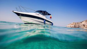 boat bilge pumps, concept image.