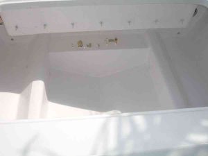 Bilge compartment of a boat