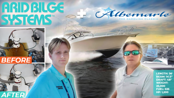 Albemarle Boats on Arid Bilge | Keith Privott at the Miami Boat Show