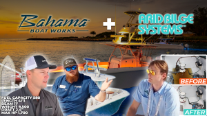 boat builders discuss bilge system