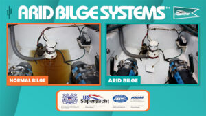 Arid Bilge Systems Before and After Photo.