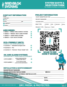 Arid Bilge Systems Certified Dealer QR Sample