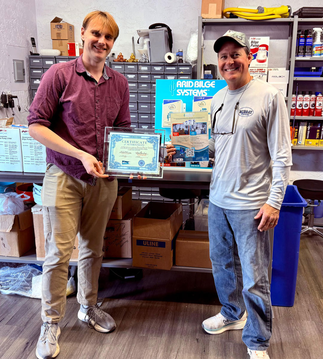 - Arid Bilge Systems Rob Murry | Murry Marine