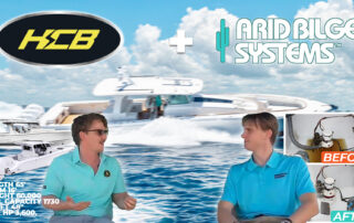 HCB Yachts and Arid Bilge Systems interview thumbnail with before-and-after bilge photographs.