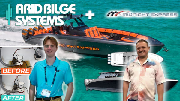 Midnight Express and Arid Bilge Systems interview thumbnail with Eric Glaser and Alfred Baurley.
