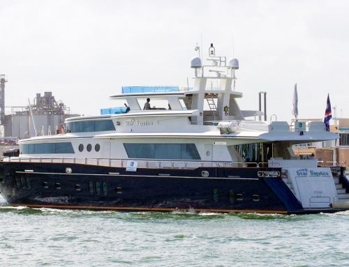Star Sapphire: Arid Installation on a 117-Foot Yacht